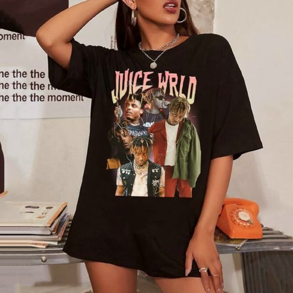 Juice WRLD Vintage Graphic Tee, Juice WRLD Vintage T-shirt - Picture 1 of 2